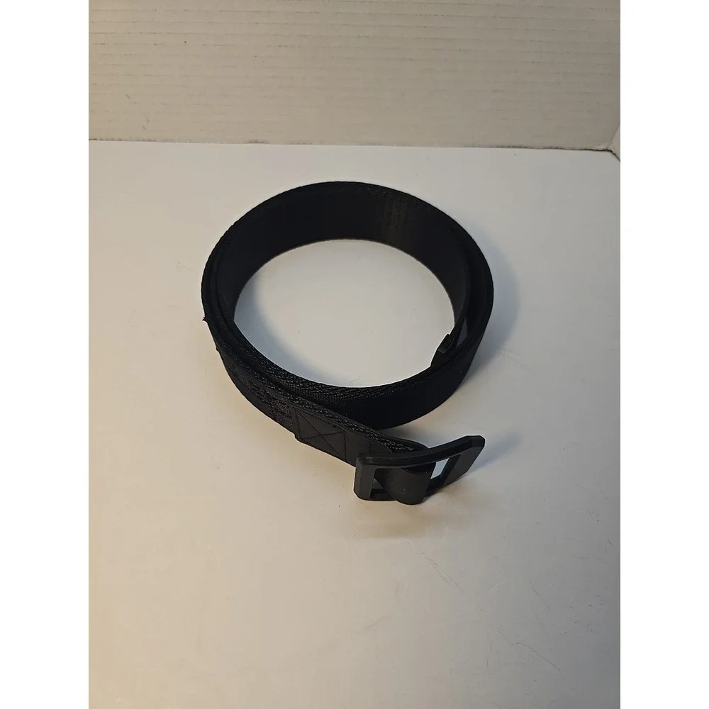 Carhartt Nylon Webbing Ladder Lock Belt Heavy Duty Work Belt Black Mens XL 42-44
